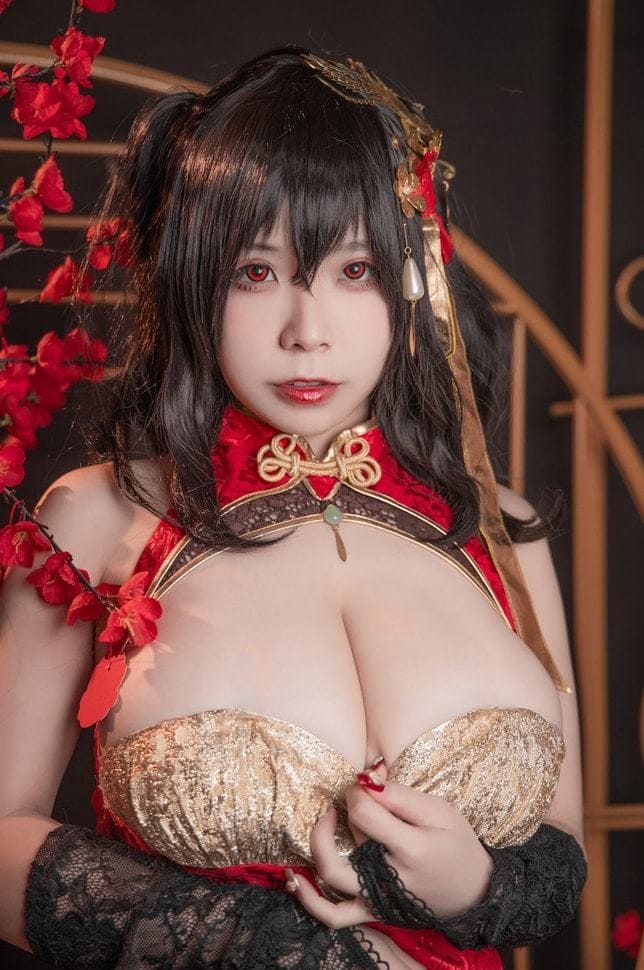 无颜小天使wy – NO.16 碧蓝航线 大凤红旗袍[58P-323MB]-2