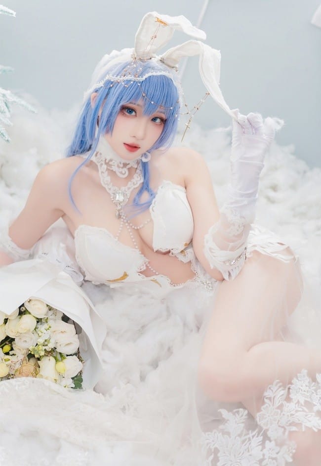 瓦斯塔亚小龙虾 – NO.16 碧蓝航线新泽西 花园白雪之仪 [26P-138MB]-1