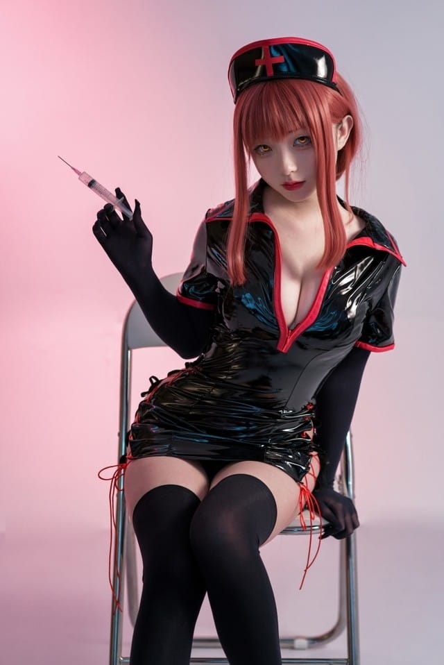 花铃 – NO.54 玛奇玛黑色护士[20P-219M]