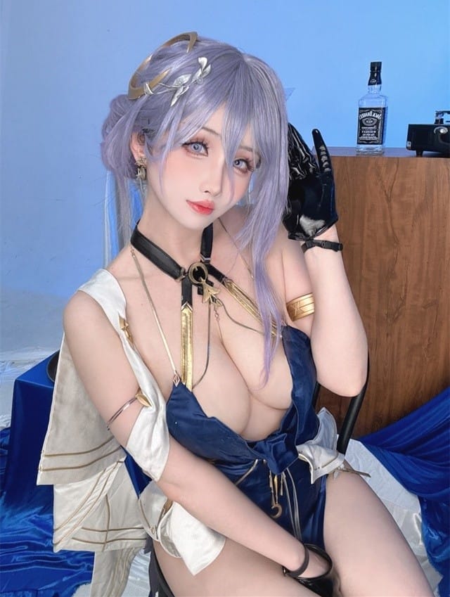 rioko凉凉子 – NO.137 深空之眼 塞勒涅 [15P6V-164MB]-1