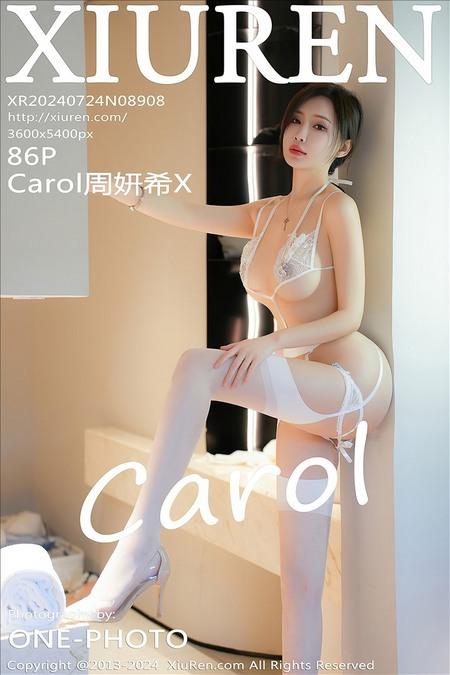 [Xiuren秀人网]2024.07.24 NO.8908 Carol周妍希X[86+1P/721MB]-1