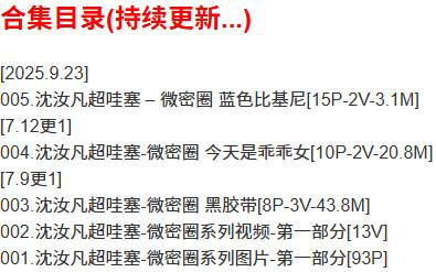 沈汝凡超哇塞 – 微密圈写真合集【持续更新中】-1