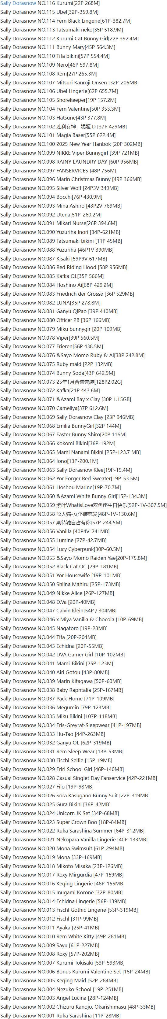 马来西亚@Sally Dorasnow - 写真图片合集【持续更新中】-1