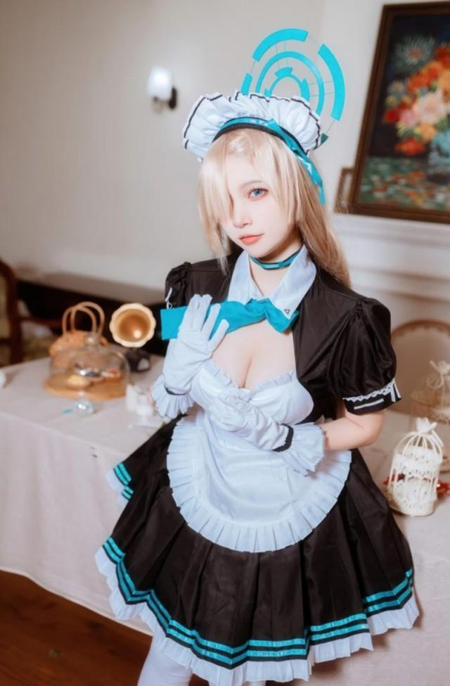 二佐Nisa – NO.212 蔚蓝档案-明日奈女仆[30P-260MB]