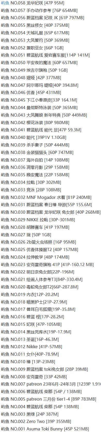 屿鱼 - 写真图片合集【持续更新中】-1 屿鱼 - 写真图片合集【持续更新中】-1