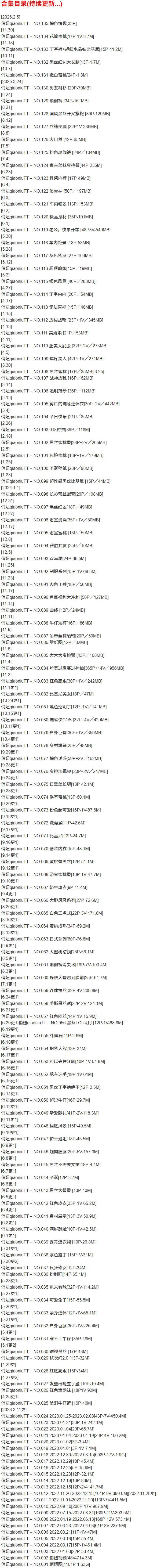 俏妞qiaoniuTT – 微密圈写真合集【持续更新中】-1