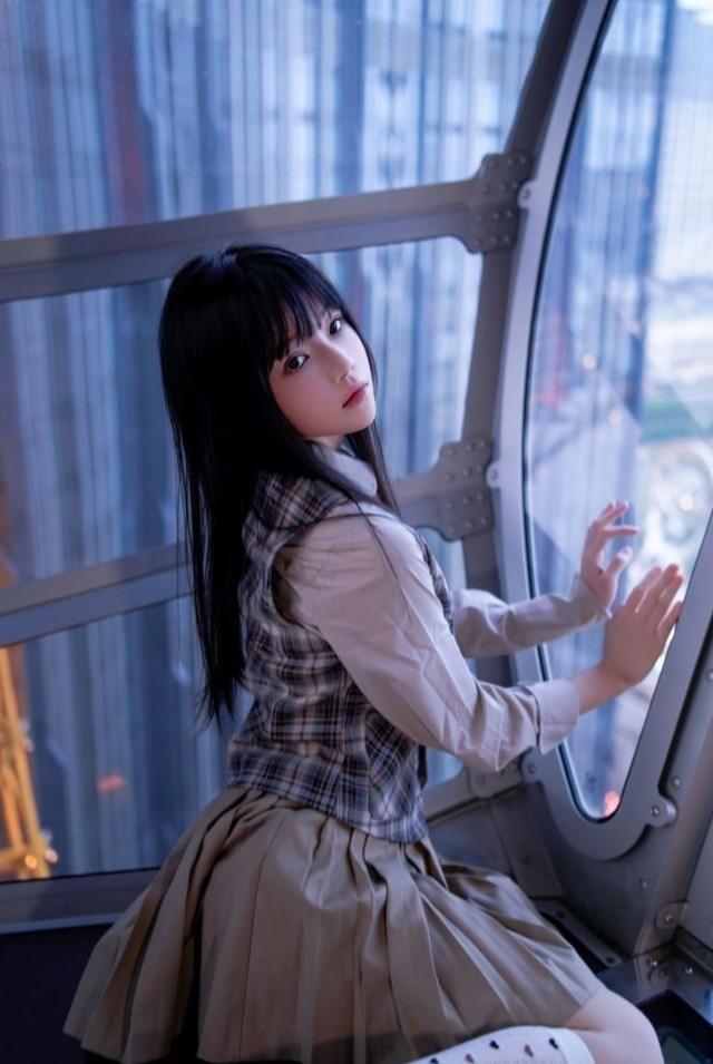 桜桃喵 – NO.199 制服摩天轮 [27P-667MB]